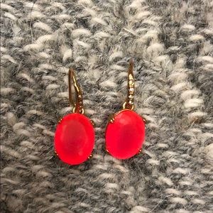 Hot Pink Gem Earrings!